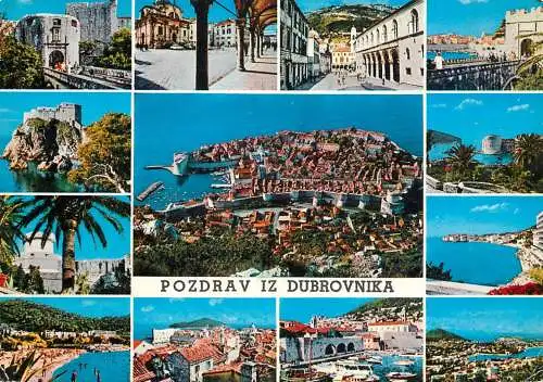 Croatia Dubrovnik coast fortress