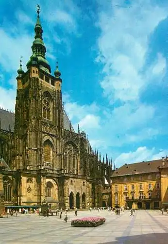 Czech Republic Prague St. Vitus cathedral
