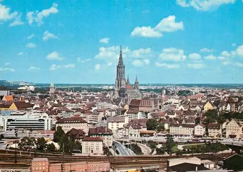 Germany Ulm an der Donau munster mit stadt