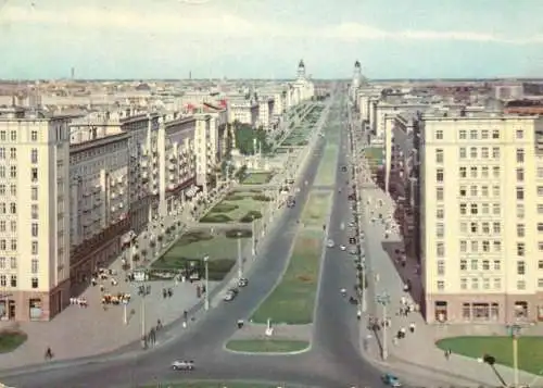 Germany Berlin blick nach Osten 1958