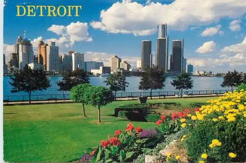 United States Michigan  Detroit skyscrapers