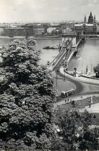 Hungary Budapest Suspension Bridge