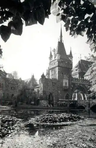 Hungary Budapest Vajdahunyad Castle