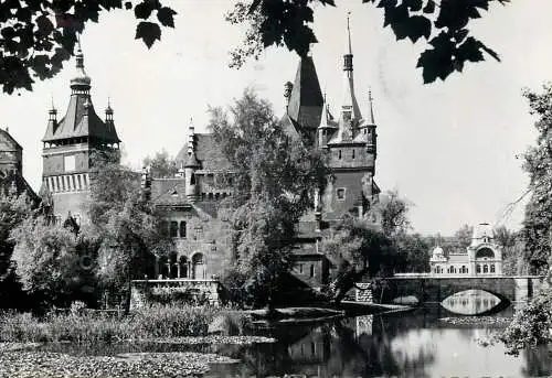 Hungary Budapest Vajdahunyad Schloss