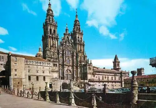 Spain Santiago de Compostela cathedral