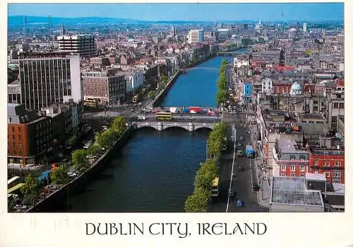 Ireland Dublin bridge view