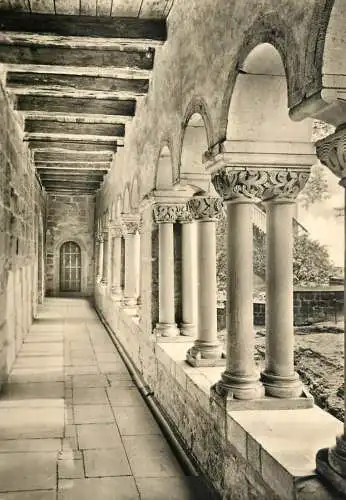 Germany Die Wartburg Erdgeschlossarkade des Palas