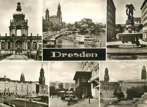 Germany Dresden several sights