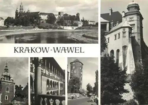 Poland Krakow Wawel multi view