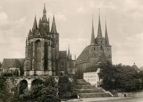 Germany Erfurt Dom u. Severikirche