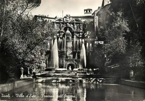 Italy Tivoli Villa d'Este Fontana dell'Organo