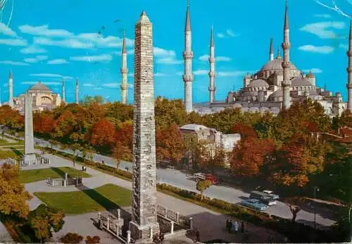Turkey Istanbul Sultanahmet blue mosque