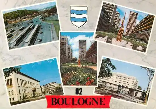 France Boulogne Le Rond Point du Pont de Sevres