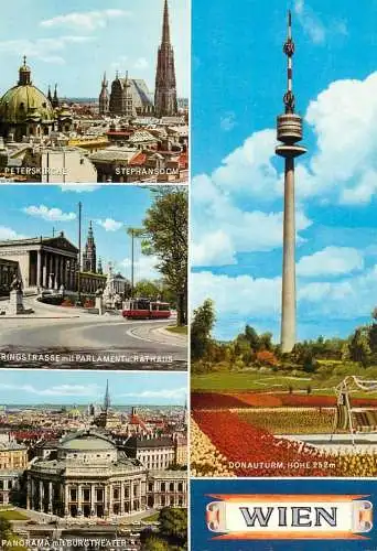 Austria Wien turm and tram