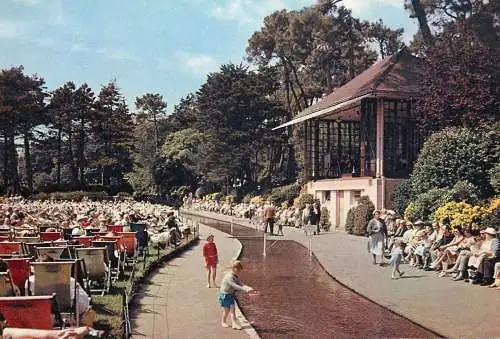 United Kingdom England Dorset Bournemouth lower gardens Band enclosure