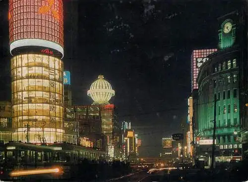 Japan Tokio Ginza street