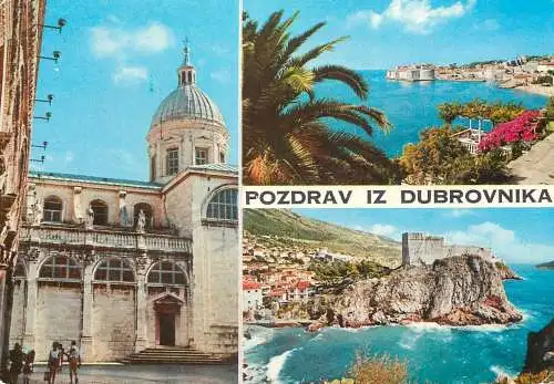 Croatia Dubrovnik coast fortress