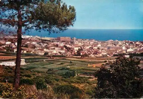 Spain Costa Dorada Malgrat panoramica 1963