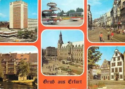 Germany Erfurt Interhotel Kosmos 1984