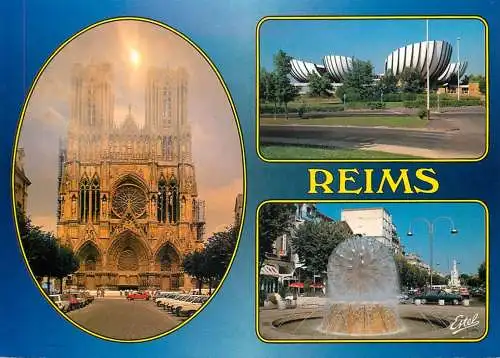 France Marne Reims la cathedrale Notre Dame