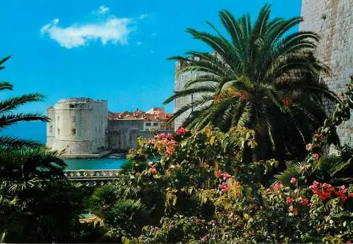 Croatia Dubrovnik fortress 1968