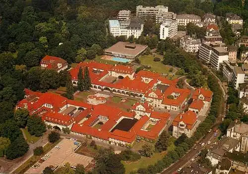 Germany Bad Nauheim Sprudelhof aerial view