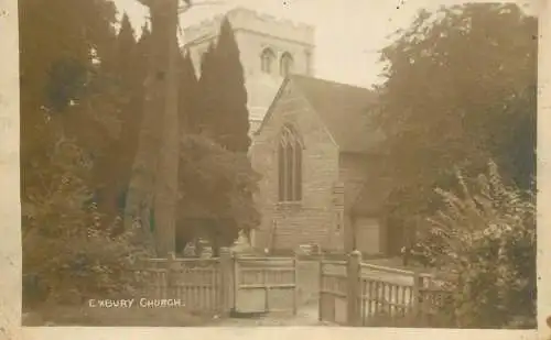 Exbury Church rppc