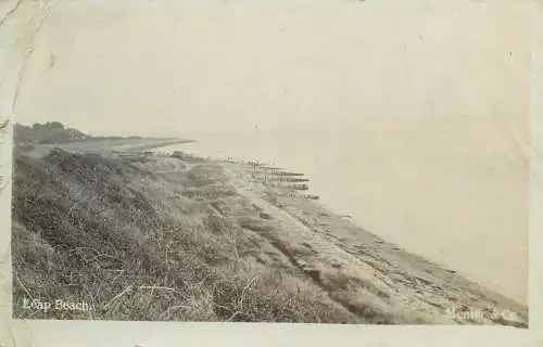 Leap Beach real photo postcard