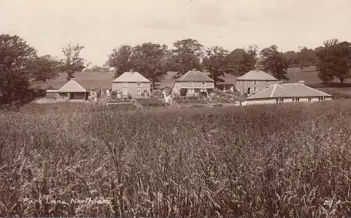 Northiam Park Lane real photo by H. H. Camburn for J. Archer, Post Office Northiam