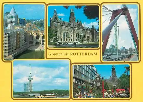 Netherlands Groeten uit Rotterdam