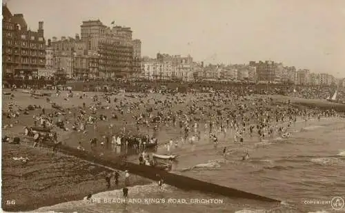 Brighton beach rppc