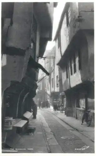 York Shambles rppc