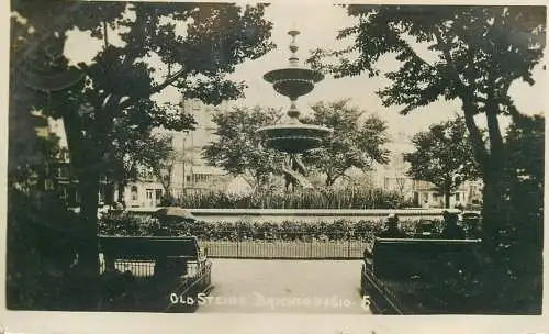 Brighton old steine fountain rppc