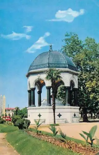 Turkey IStanbul Alman Cesmesi german fountain