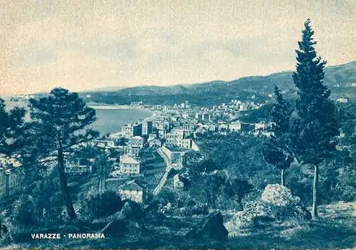 Italy Varazze panorama