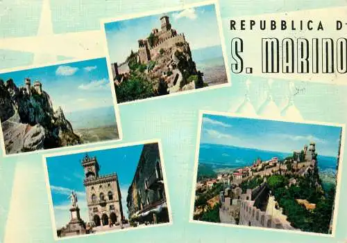 San Marino castle scenes