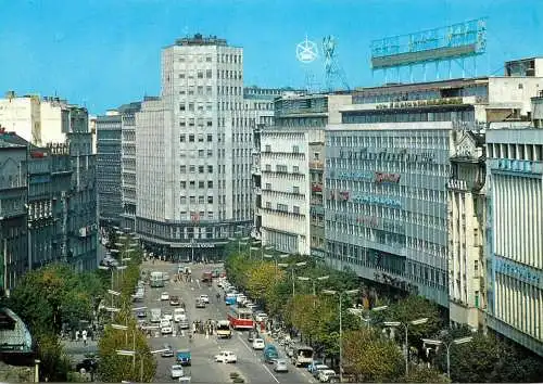 Serbia Belgrade Beograd street view