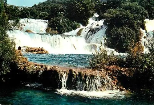 Croatia Šibenik waterfall