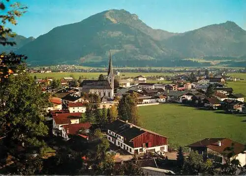 Austria Kossen in Tirol blick auf Unterberg 1981