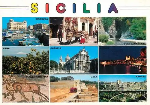 Italy Sicily landmarks
