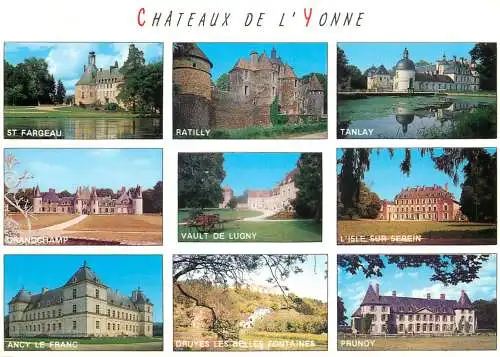 France chateau de l'Yonne