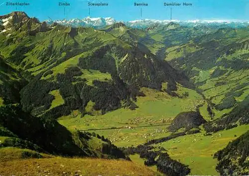Austria blick vom Didamskopf Voralberg