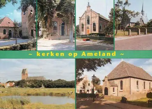 Netherlands kerken op Ameland