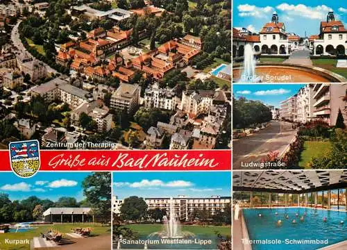 Germany Grube aus Bad Nauheim aerial