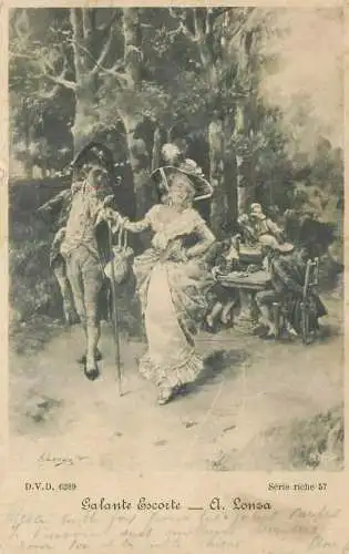 A. Lonza artist signed Galante Escorte