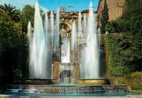 Italy Tivoli villa dÉste Organ fountain 1975