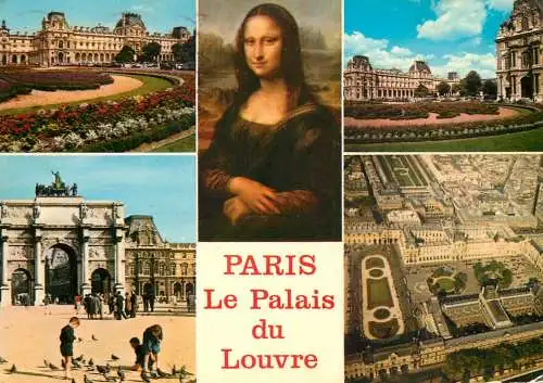 France Paris le palais du louvre Mona Lisa Da Vinci