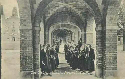 Horsham Christs Hospital the cloisters