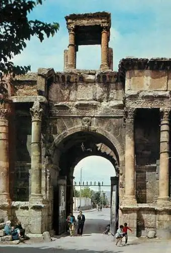 Algeria Tebessa the door of Caracalla 1976