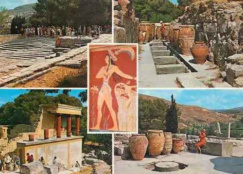 Greece Knossos Cnossos art and ruins